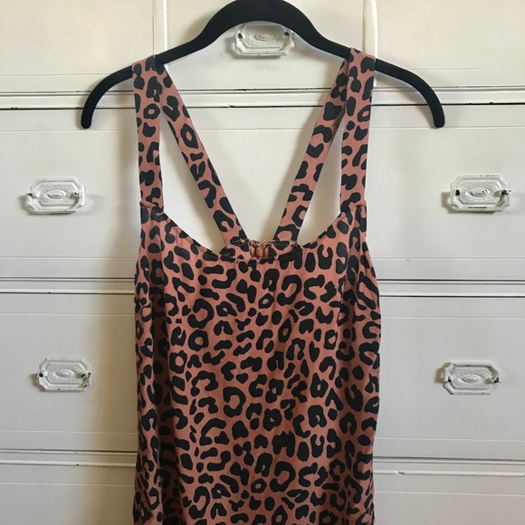 Lovers + Friends / Tina Mini Dress-Bold Cheetah/SZ XS - Picture 5 of 8